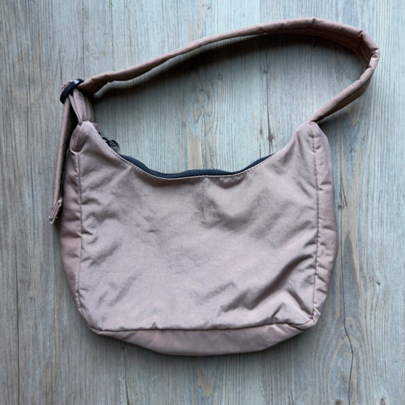BAGGU Handbags - BAGGU Tan mauve and Black Shoulder Bag